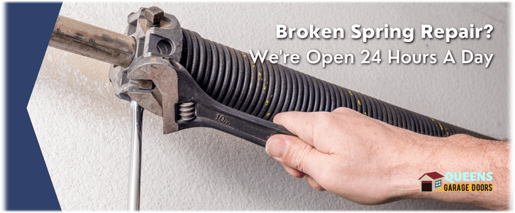 Broken Garage Door Spring Repair Queens NY (718) 550-8249